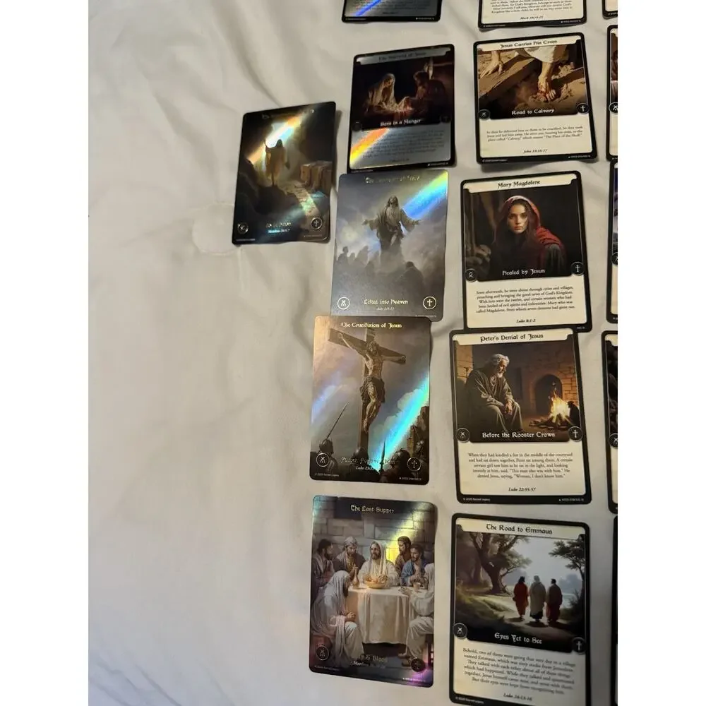 Sacred Legacy New Testament Core Set 103-Card Mixed Lot Foil/Regular Chase